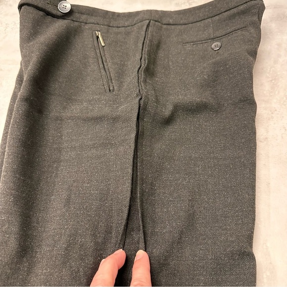 Armani Collezioni Women’s Size 8 Brown Wide Leg Trousers Virgin-Wool - Picture 13 of 14